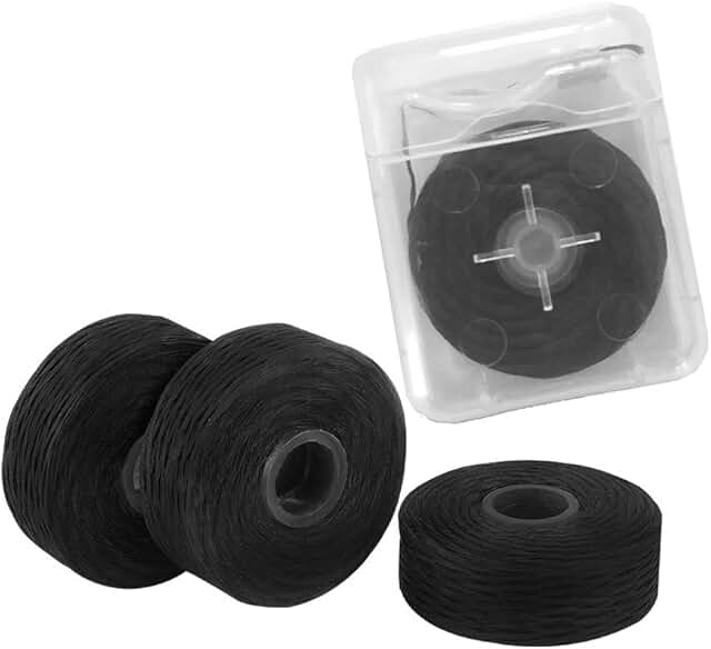 black dental floss
