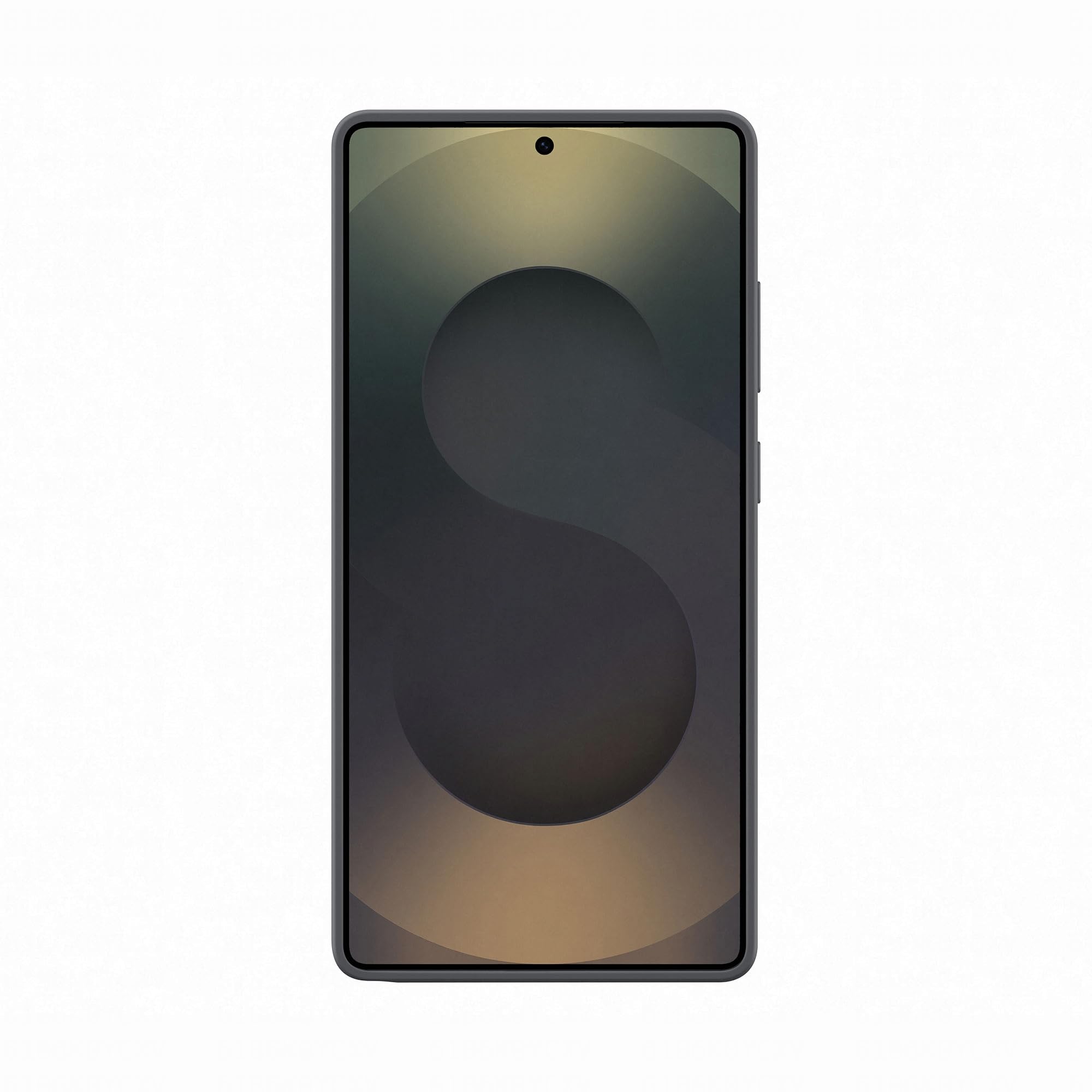 SAMSUNG Silicone Case cover morbida in silicone per Galaxy S25 Ultra, Black