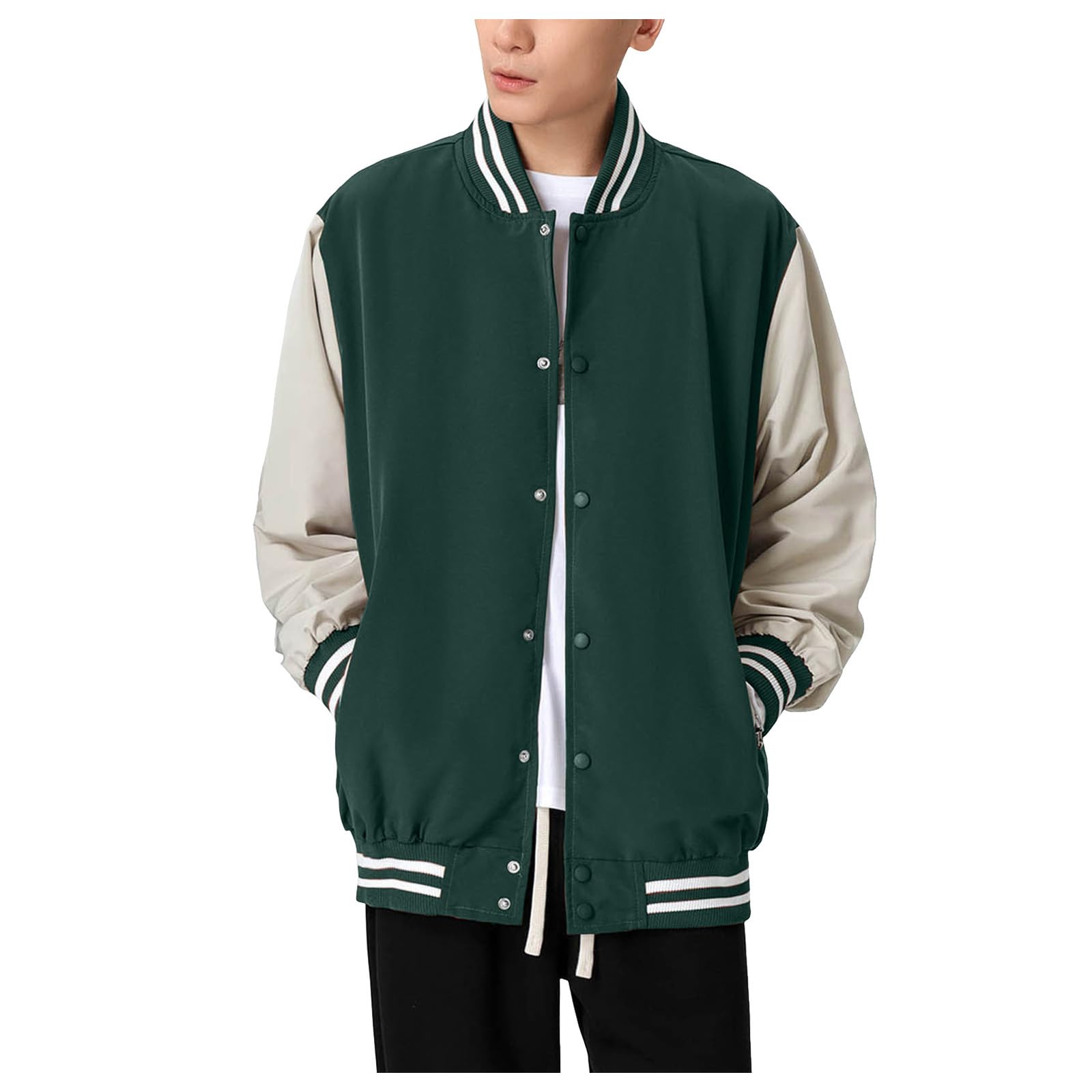 美品！メンズスタジャン Amazon.co.jp: [Exsaupy] 春服 メンズ スタジャン ジャケット