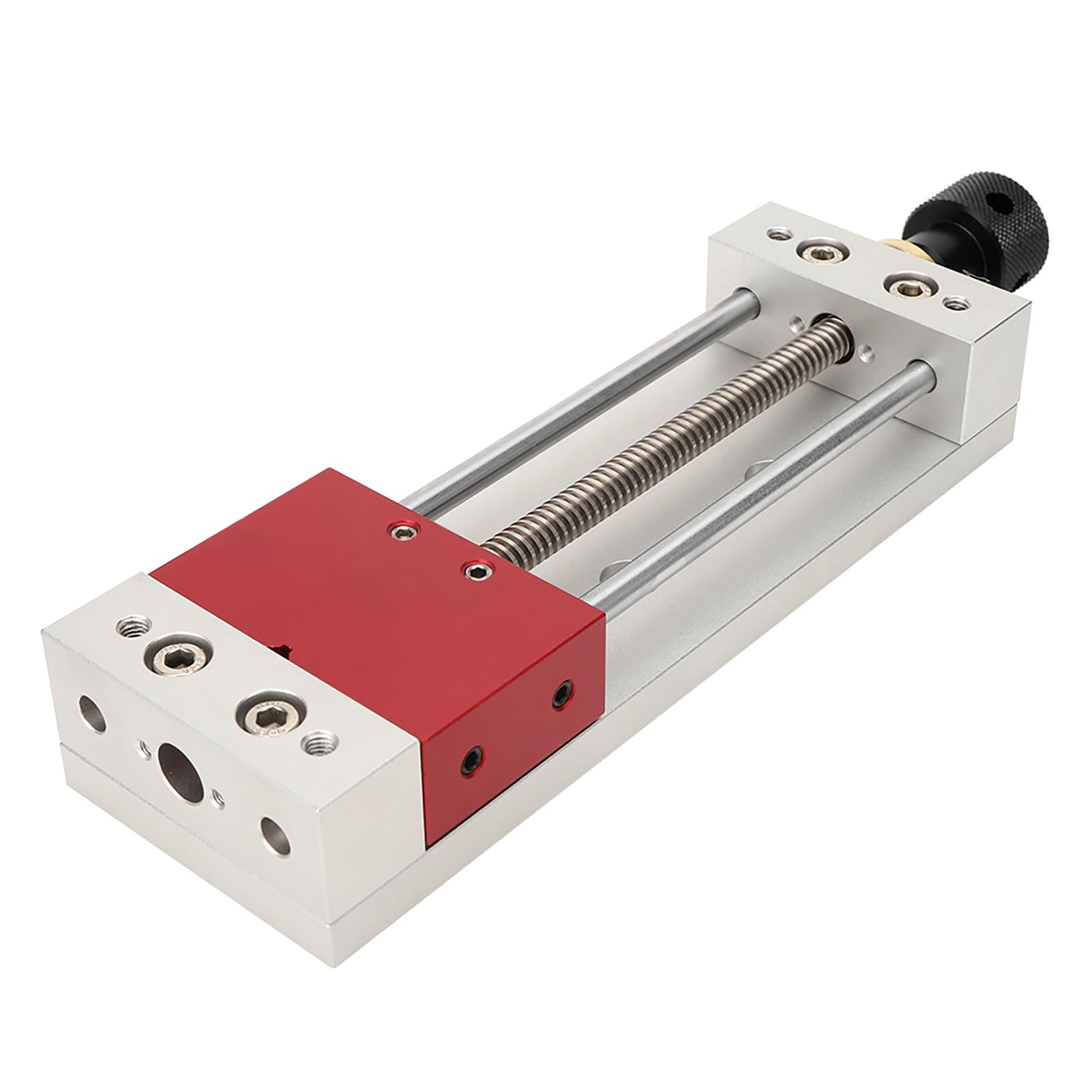 Marhynchus Imadło Stołowe Aluminiowy Zacisk Stołowy Obrabiany CNC 100 Mm Zakres Mocowania Konstrukcja z podwójną tuleją Polerowane Oksydowane Wykończenie do Napraw Obróbka Drewna Obróbka Metali