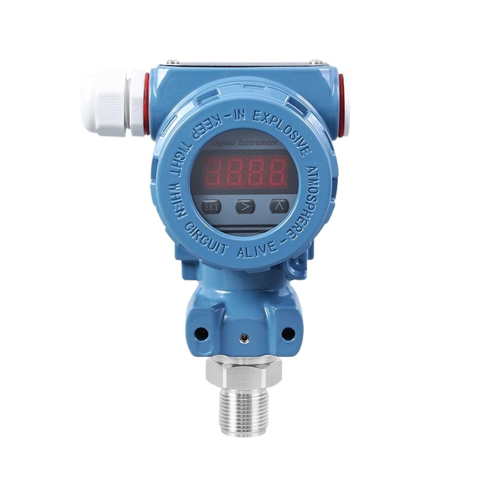 KKHCMZPI 2088 Pressure Transmitter 4-20mA Output With HART Pressure Sensor 1/2" Thread