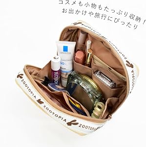 Amazon | ズートピア ディズニー ニック ジュディ 化粧ポーチ 大容量