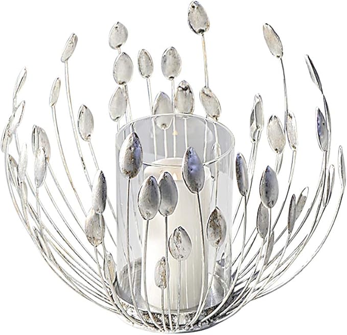 Casablanca Windlicht Trevi Met.ant.Silber Casablanca Windlicht Trevi Met.ant.Silber