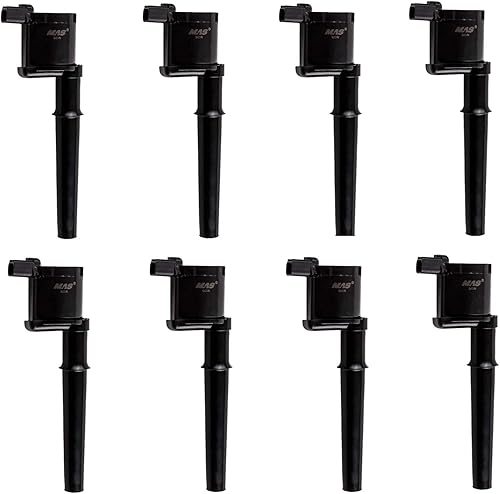 MAS Juego de 8 bobinas de encendido de repuesto para Lincoln Aviator Navigator Ford GT Mustang Avanti Mercury Mercury Marauder Panoz Qvale Reemplazo