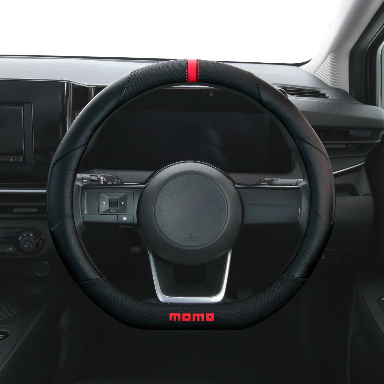 Amazon | MOMO モモ TRACK トラック ハンドルカバー ステアリング