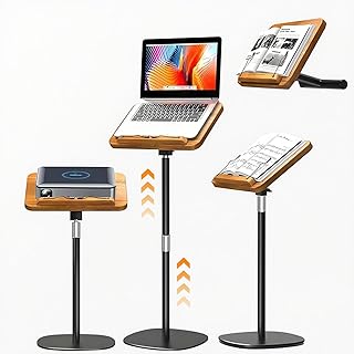 2-in-1 Dual-use Floor Music Cook Book Holder Stand