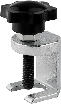 Car Wiper Arm Pull Tool, 45# Steel Plastic Ball Fixed Hook Claw Design Windshield Wiper Arm Bearing Dismantler, Compact & Portable Modification Accessories, Suitable for Most Cars Silver