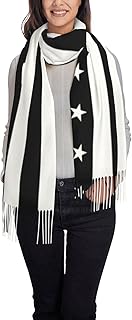 The black American flag Scarf For Women and Men Winter Warm Scarves Large Shawl Wrap Shawl Gifts
