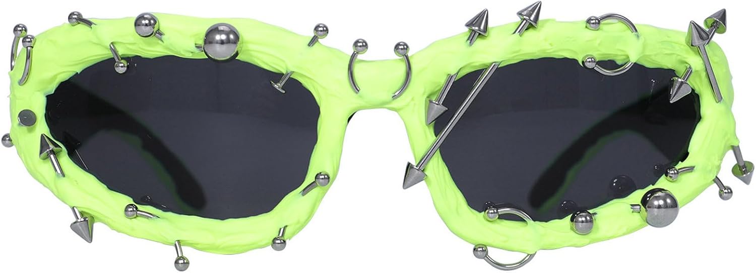 Wrap Around Y2K Sunglasses Men And Women Cool Sunglasses Personalized Street Party sunglasses N45