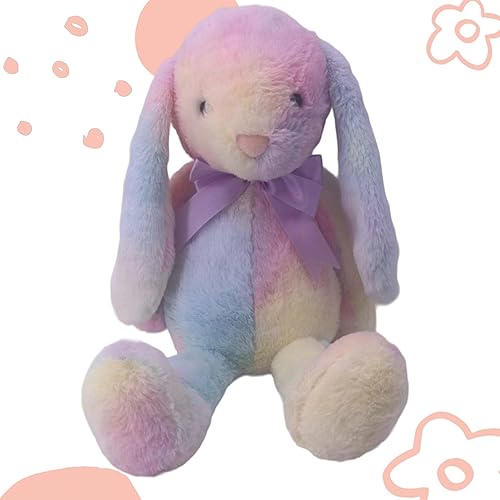 Huggable Happiness Animales de peluche con peso, juguete de conejo de PlushPals con peso para niños y adultos, animal de peluche sensorial