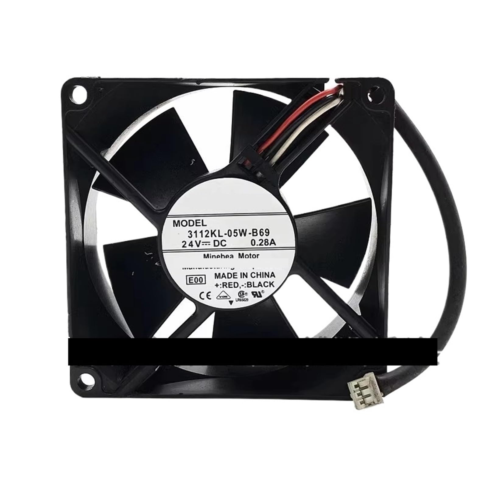 TPKMVGAP 3112KL-05W-B69 24V 0.28A 8CM 80 * 80 * 32MM 3-wire cooling fan(3wire B2)