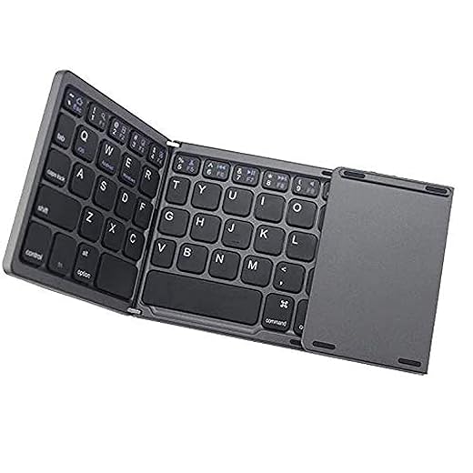 SKEIDO Ultra-Thin Foldable Keyboard with Touchpad