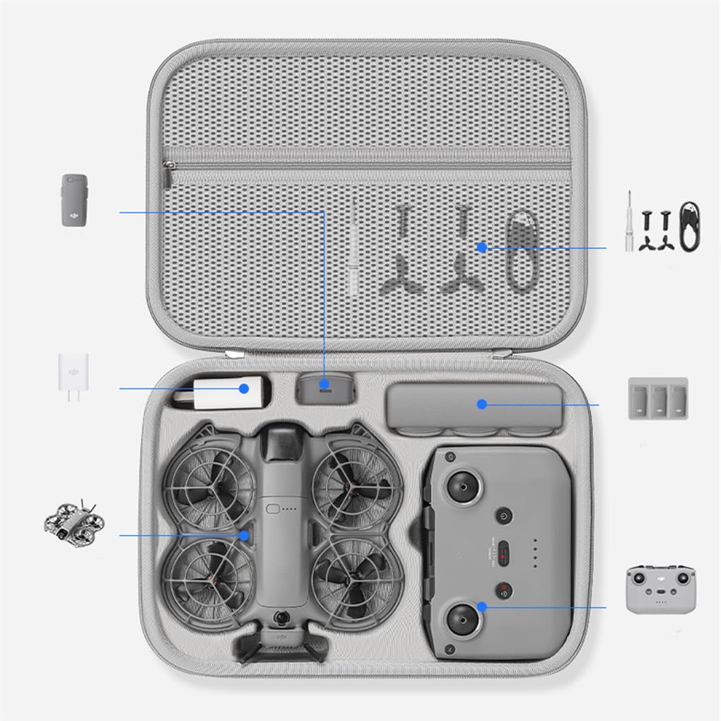 Accessori per DJI Neo2 Fly More Combo EVA Bag - Dettaglio