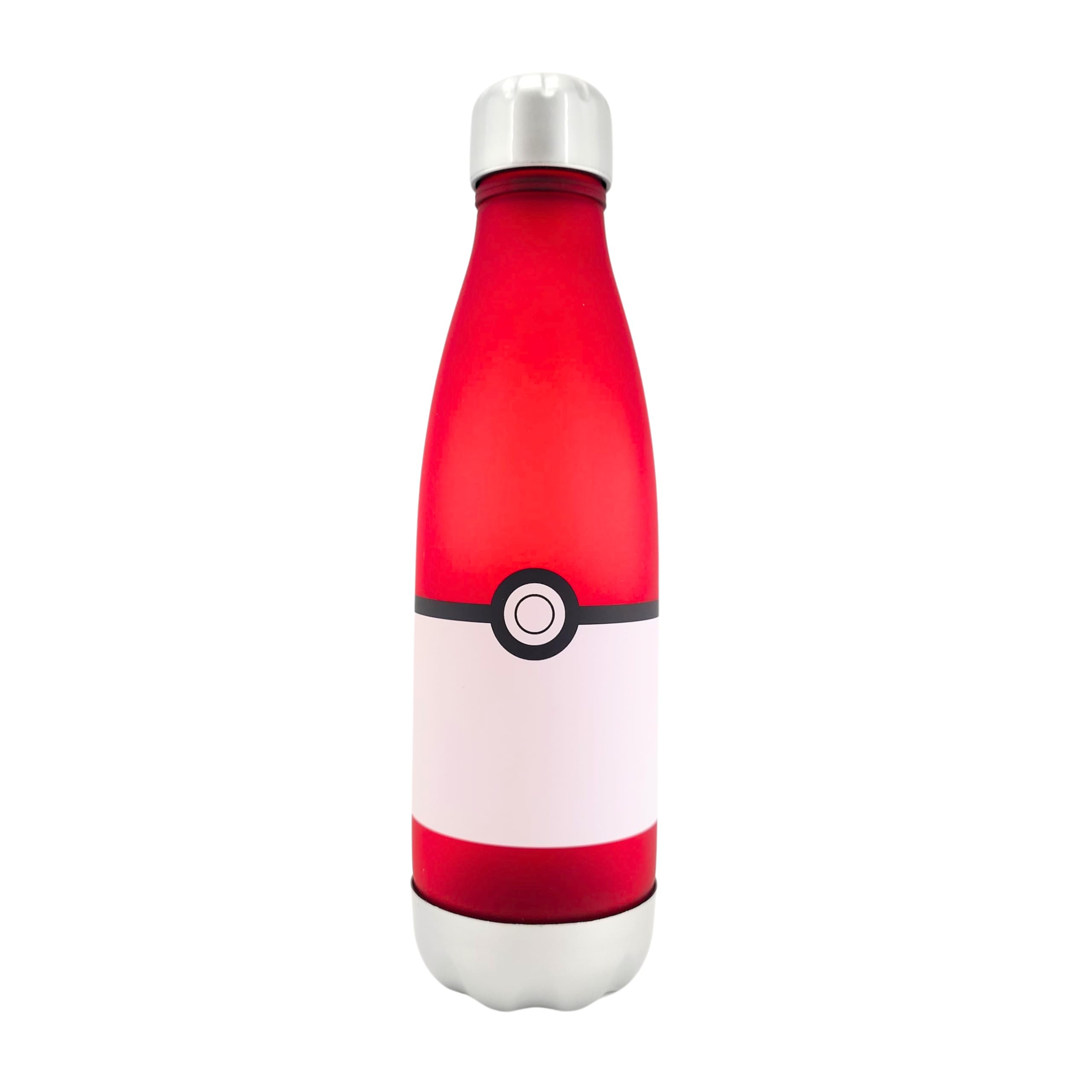Pokemon Bottiglia riutilizzabile con stampa 3D in acciaio inox per bambini, bottiglia da viaggio, capacità 500 ml