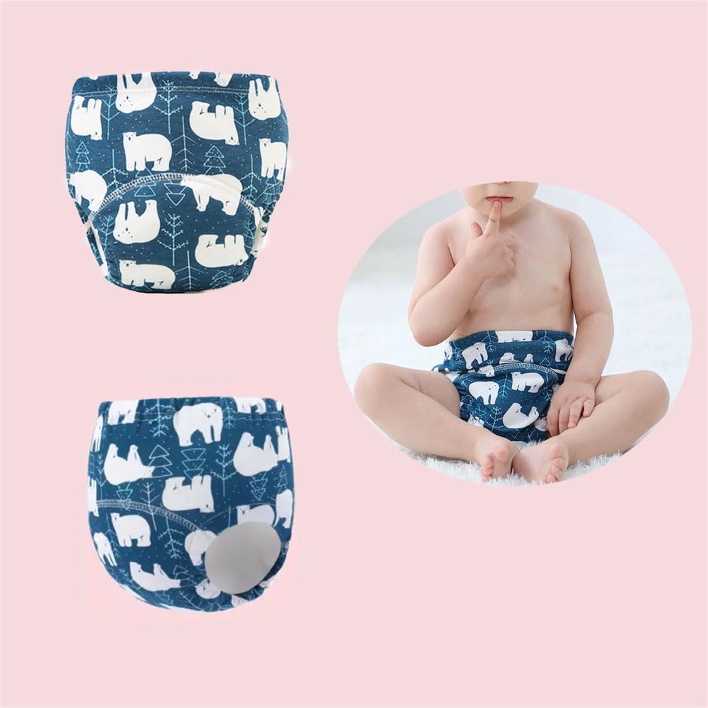FedMois 3er Pack Baby Kleinkinder Töpfchen Trainingshose Trainerhose