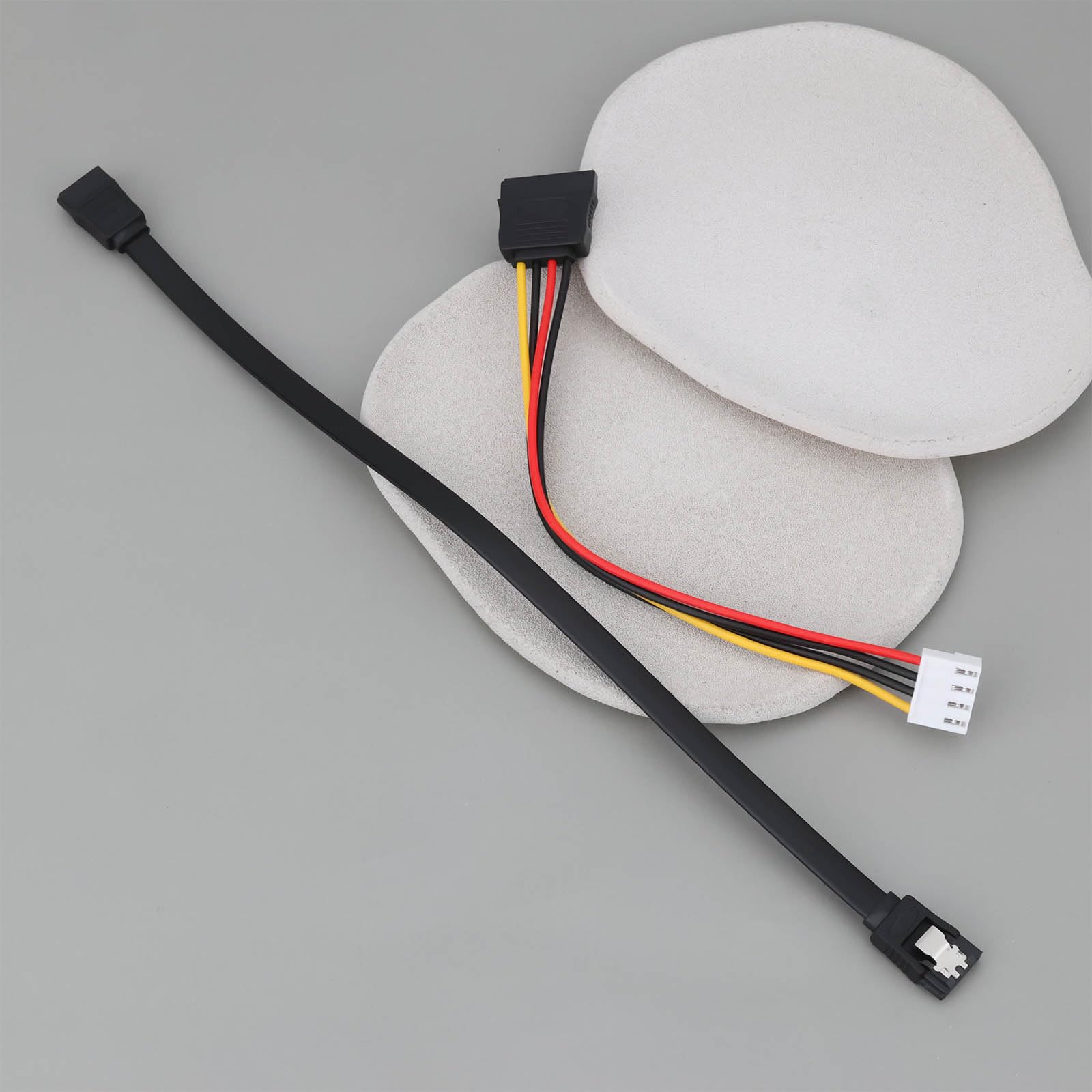 4-pinowy kabel zasilający HDD z kablem danych SATA 3.0 kompatybilny z Hikvision kompatybilny z systemami HiLook NVR