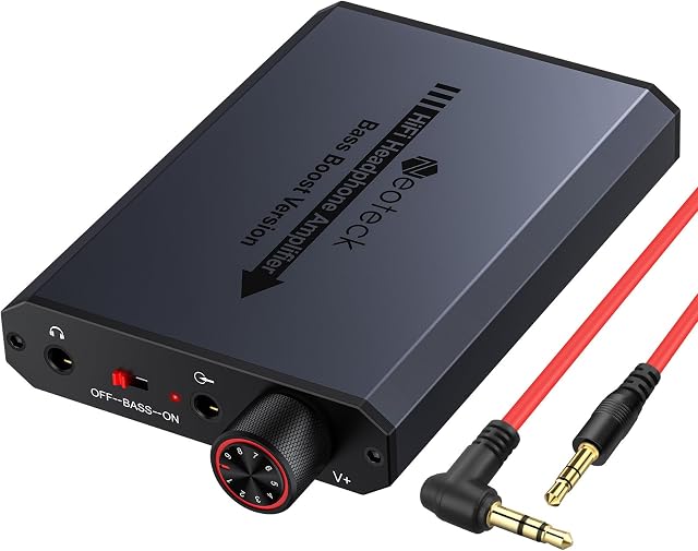 Neoteck Amplificador de Auriculares Portátil 3