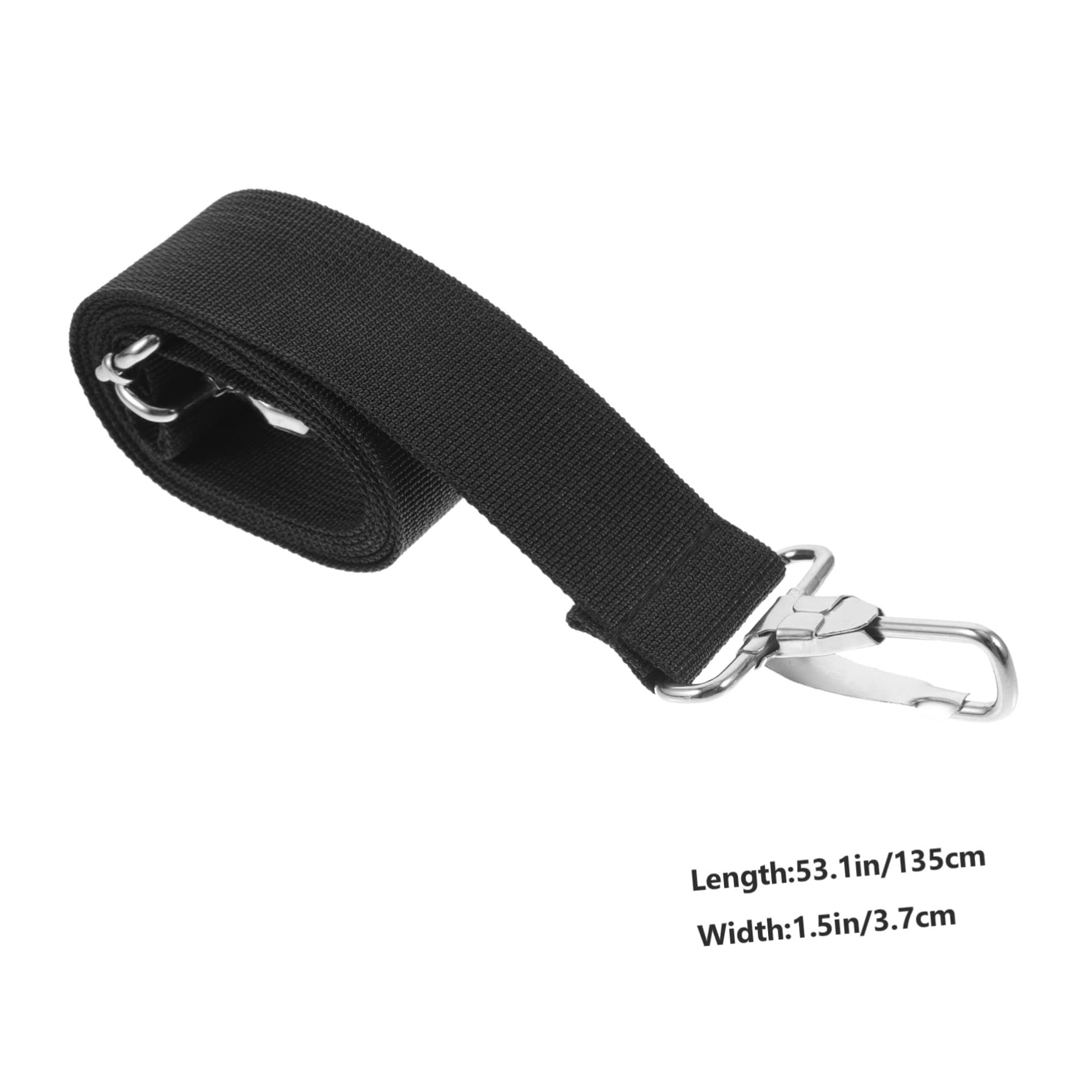 NULYLU 4Pcs Polyester Snare Drum Shoulder Strap with Metal Hook Adjustable Marching Band Drum Sling for Comfortable Performance and Secure Fit