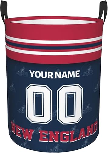 Miniatura 8 de Seattle - Cesta de lavandería personalizada con número de nombre, cesta de almacenamiento plegable para dormitorio, baño, regalo para fanáticos del