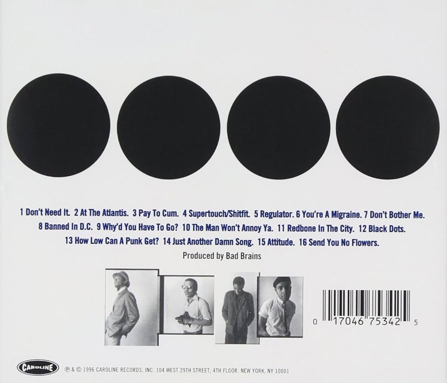 BAD BRAINS BLACK DOTS 白盤 1000枚限定 0000000020312_c9gaKsQ.jpg
