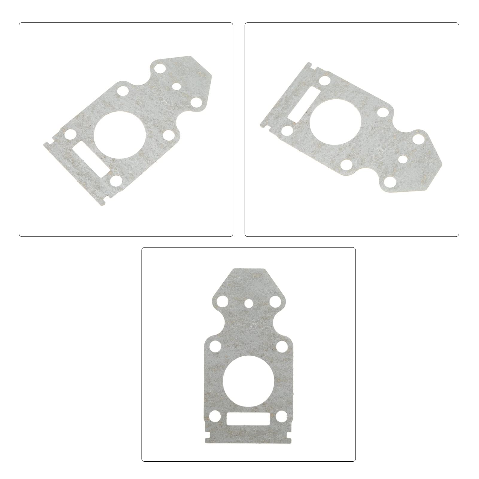 Set guarnizioni coperchio cilindro Guarnizioni di tenuta in plastica ABS di alta qualità Parti di ricambio per kit di riparazione manutenzione motore fuoribordo a 2 tempi 1
