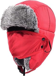 WTfbeusd Men's hats Winter aviator hats men and women thickened earmuffs winter earmuffs caps French hats women's aviator hats (Colour Name : 4, Size Name : ONE SIZE)