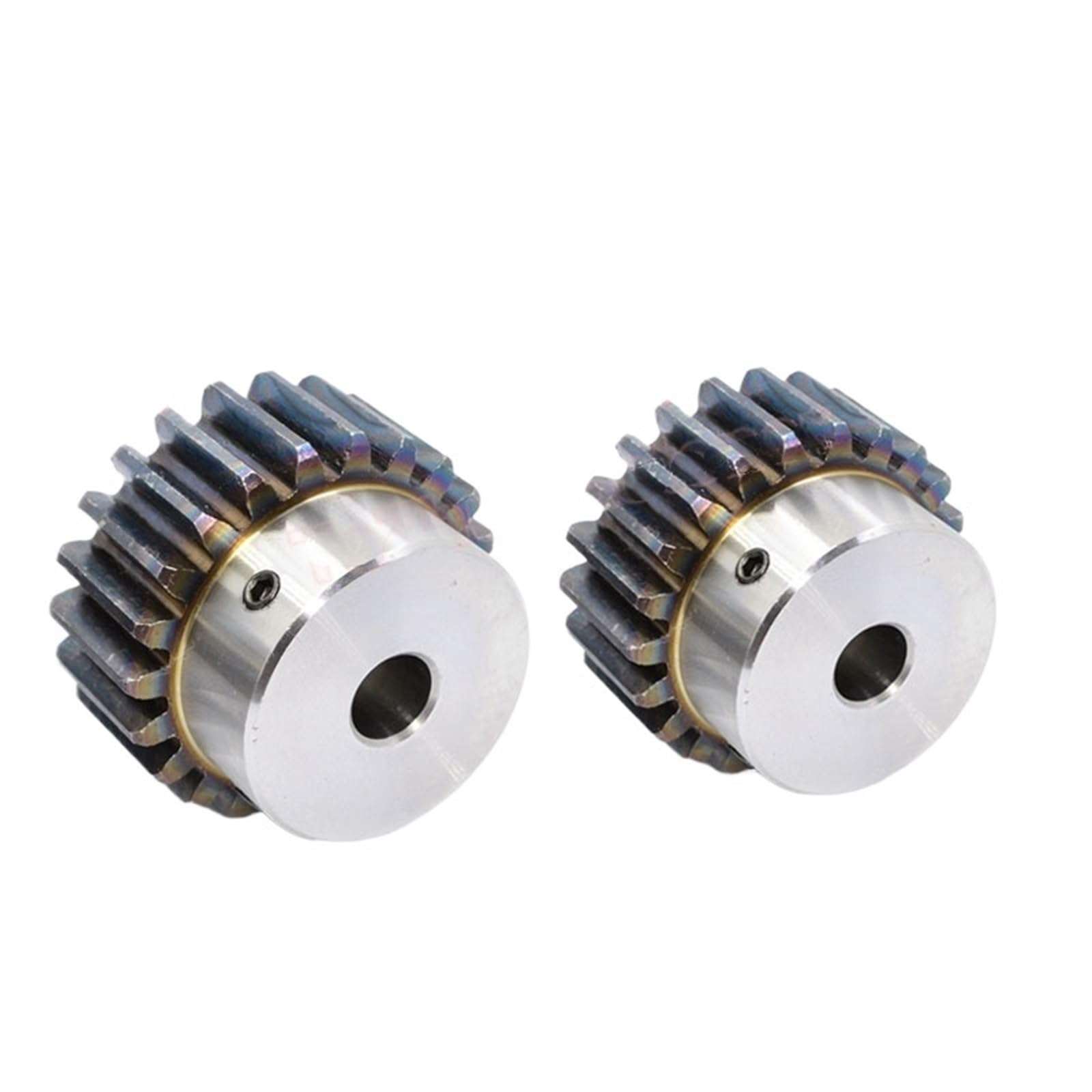 Metalowe koło zębate czołowe Przekładnia zębata czołowa 2M 38T z rowkiem wpustowym o średnicy 15-35 mm ze stali węglowej(28mm (keyway 8))