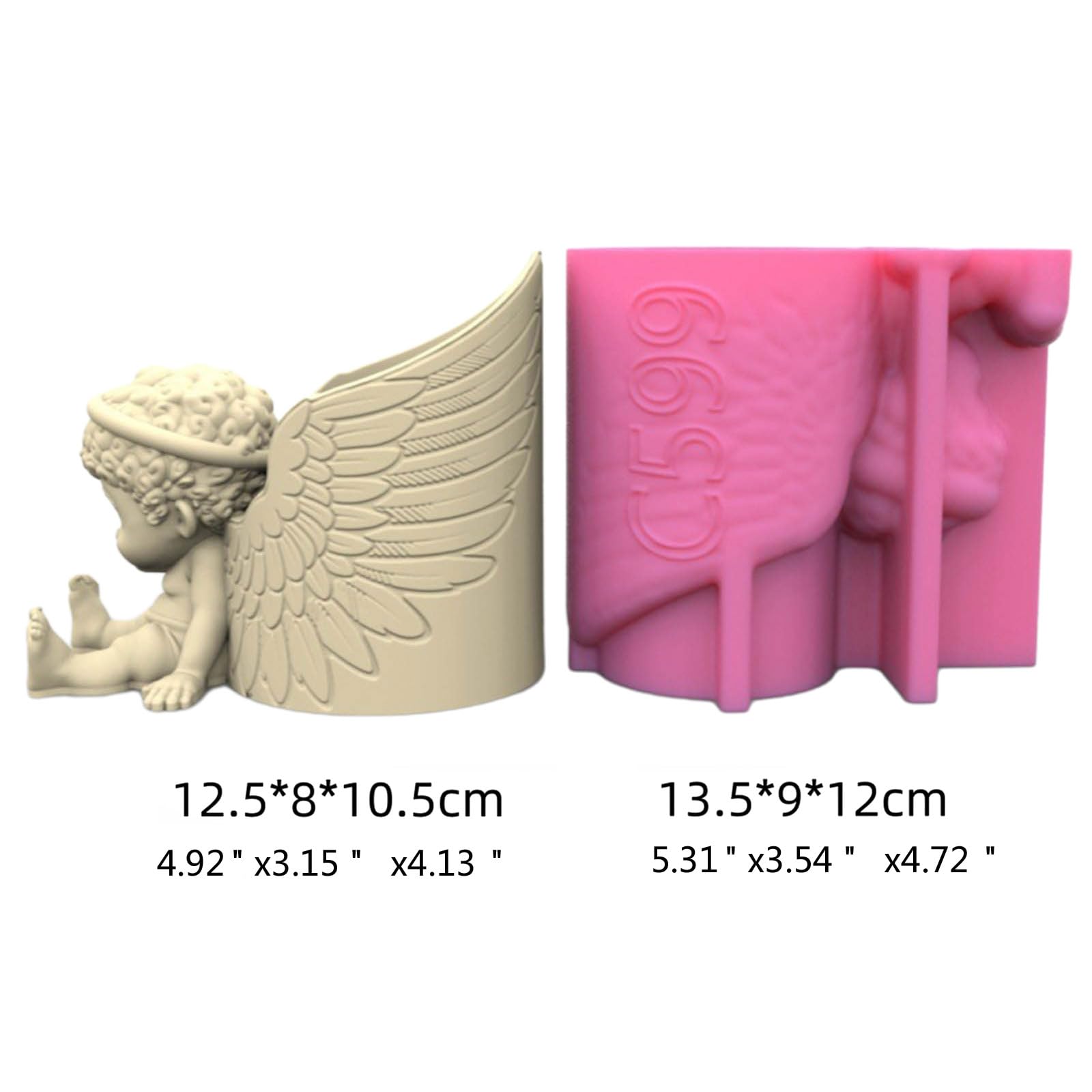 Molde de resina para bolígrafo, taza de escritorio, adorno de resina, molde de silicona fácil de desmoldar