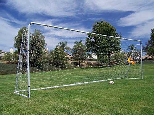 Official Youth Modified Size 21 X 7 X 5 Ft. Steel Soccer Goal. Heavy Duty Frame W/ Net. Regulation Youth Modified Fifa/Mls League Size Goal. Portable Practice Training Aid. 21 X 7, 21X7 Soccer Goal #TOP1