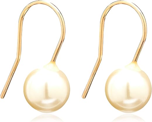 Rommanel, Brinco folheado a ouro com pérolas PÉROLA 522957 Rommanel
