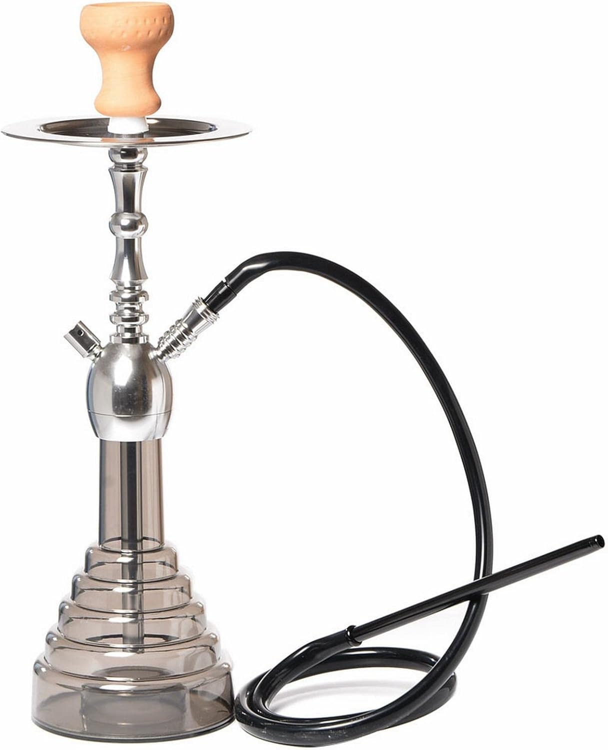 Shisha Set 53cm 1 Manguera Juego completo de narguile premium, diseño portátil, moderno kit de narguile Shisha con accesorios para narguile. A