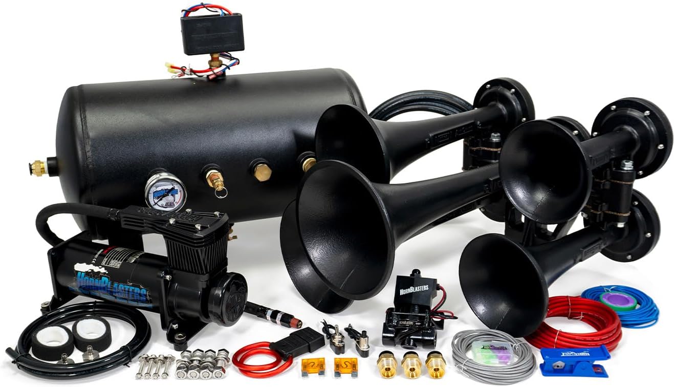 Nathan Airchime P5 544K 5Gallon 150 PSI Train Horn Kit