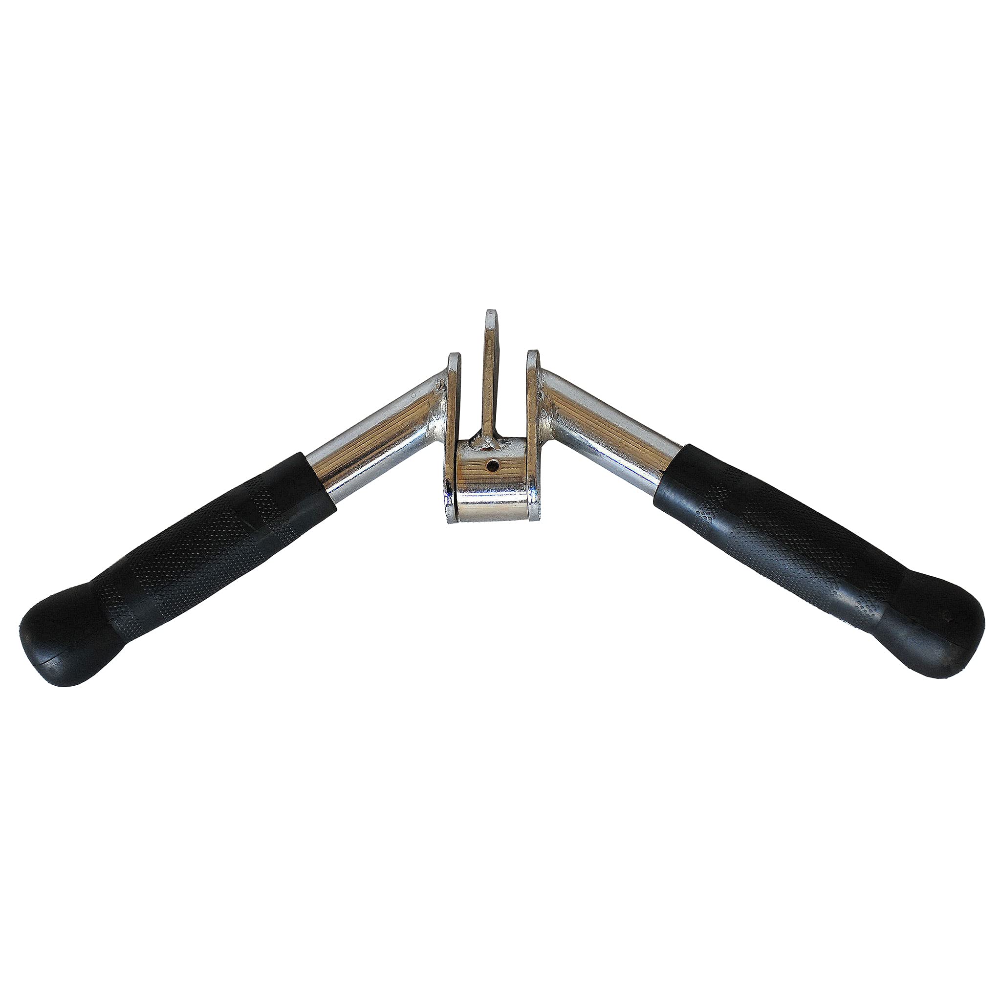 yuhqc V-Shaped Bar Press Down Bar Cable Attachments Multi Gym Attachment Pro Tricep U-Bar 28