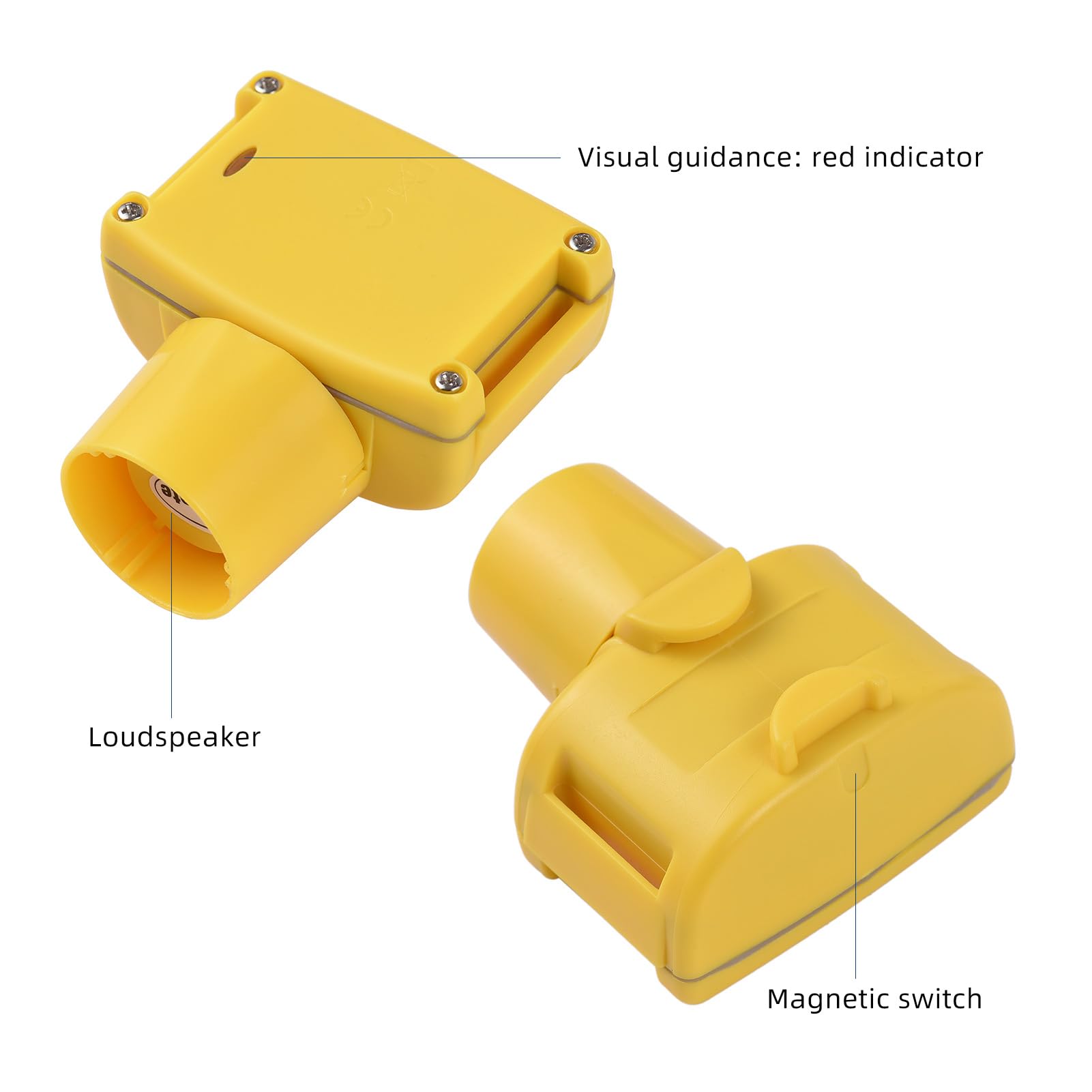 Aoresac Collar de Entrenamiento para Perros, Collar de 8 Sonidos con Control Remoto para Perros, Rango Control 1000 M, Sensibilidad y Volumen Ajustables, con Interruptor