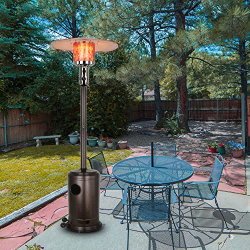 Hykolity 48,000 Btu Propane Patio Heater With Wheels thumb #5