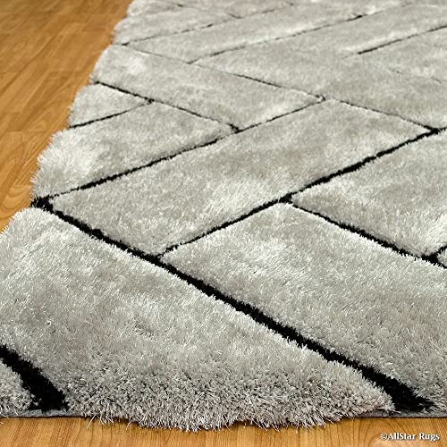 Image of Modern Quality Carpet /Trending Design Hand Woven Fluffy Rug /Mats for Bedroom /Dinning Hall /Living Room 2-inch Thick [Size 12x14 Feet]