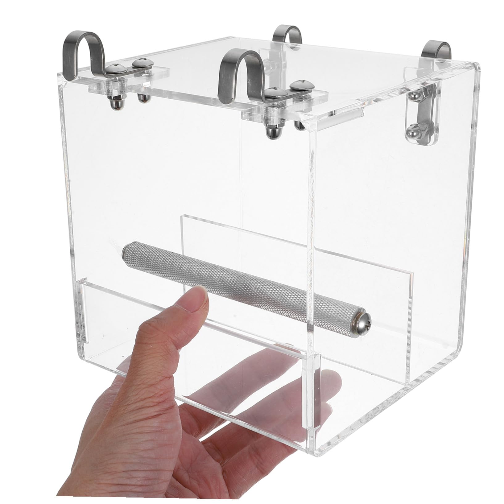 Mangeoire Automatique pour Oiseaux et Abreuvoir Creative Birds Convient aux Perroquets et Petits Oiseaux Facile à Installer et Nettoyer