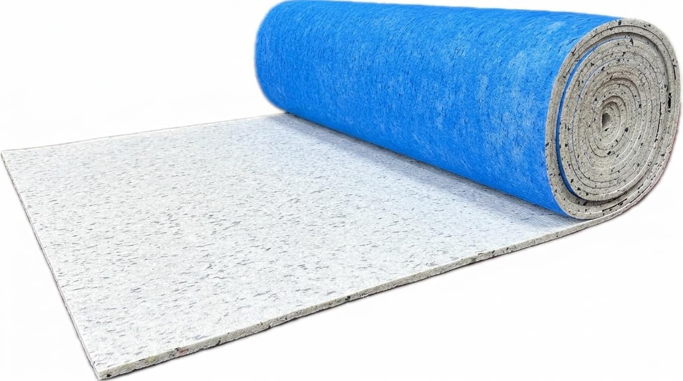Sottotappeto in schiuma PU spessore 12 mm Lusso Morbido, resistente alle macchie Eccellente isolamento termico e acustico Ecologico Ideale per camere da letto e soggiorni 5m2
