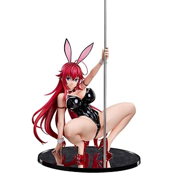 Freeing High School DxD HERO Rias Gremory Live Leg Bunny Ver. 2nd Plastic Painted and Assembled Figure, 1/4 Scale, Exclusive 