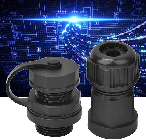 Miniatura 6 de NBLTYPOX Conector impermeable RJ45, hembra a hembra, montaje en panel, CAT 6, CAT 5 IP67 Ethernet LAN Cable acoplador de cable de red al aire libre