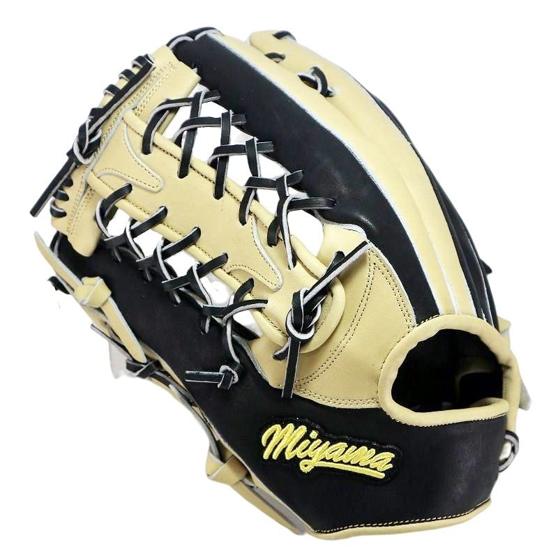 Amazon | ミヤマ miyama122 硬式 外野 野球 グラブ グローブ 外野手用
