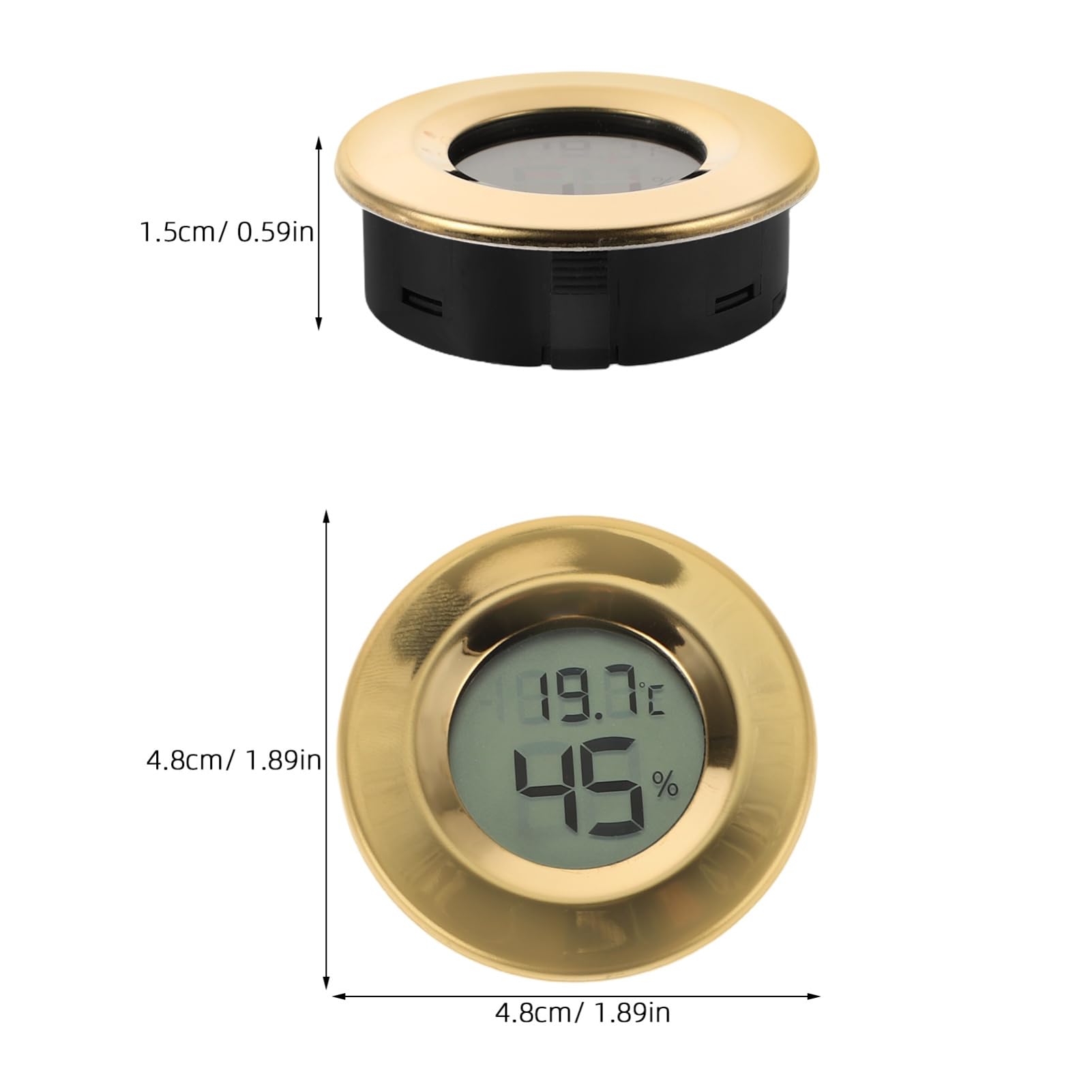 FOMIYES Hygrometer Thermometer for Plants Outdoor Thermometer Humidor Hygrometer Indoor Humidity Monitor