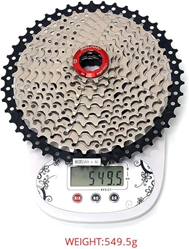 Miniatura 29 de BOLANY Cassette de 8/9/10 velocidades 11-25T/32T/36T/40T/42T/46T/50T apto para bicicleta MTB, bicicleta de carretera, casete ligero, compatible