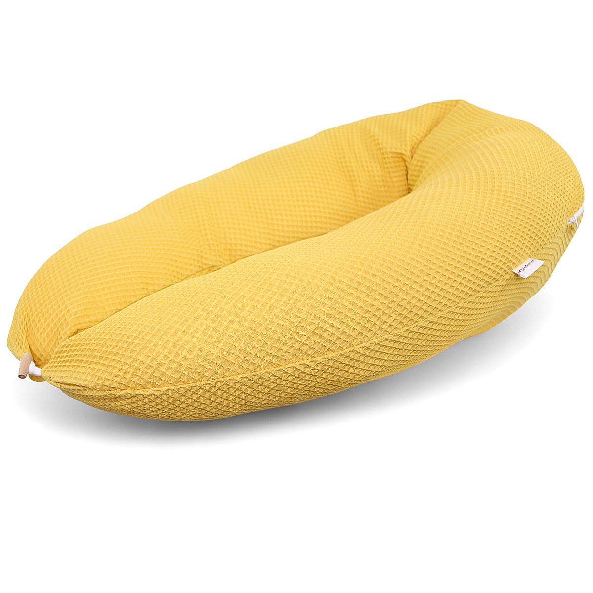 HOBEA-Germany Funda de Almohada de Lactancia para Cojines de Lactancia 190cm diseños (Muselina Topo) — view 8