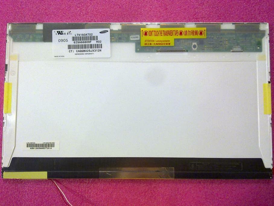 16" WXGA HD LCD Screen Display Replacement Panel LTN160AT01 LTN160AT02