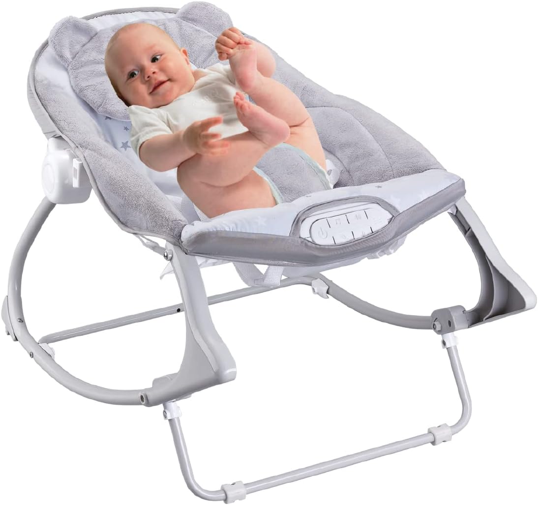 Cadeira de Descanso Musical Urso Polar Até 18kgs - Maxi Baby