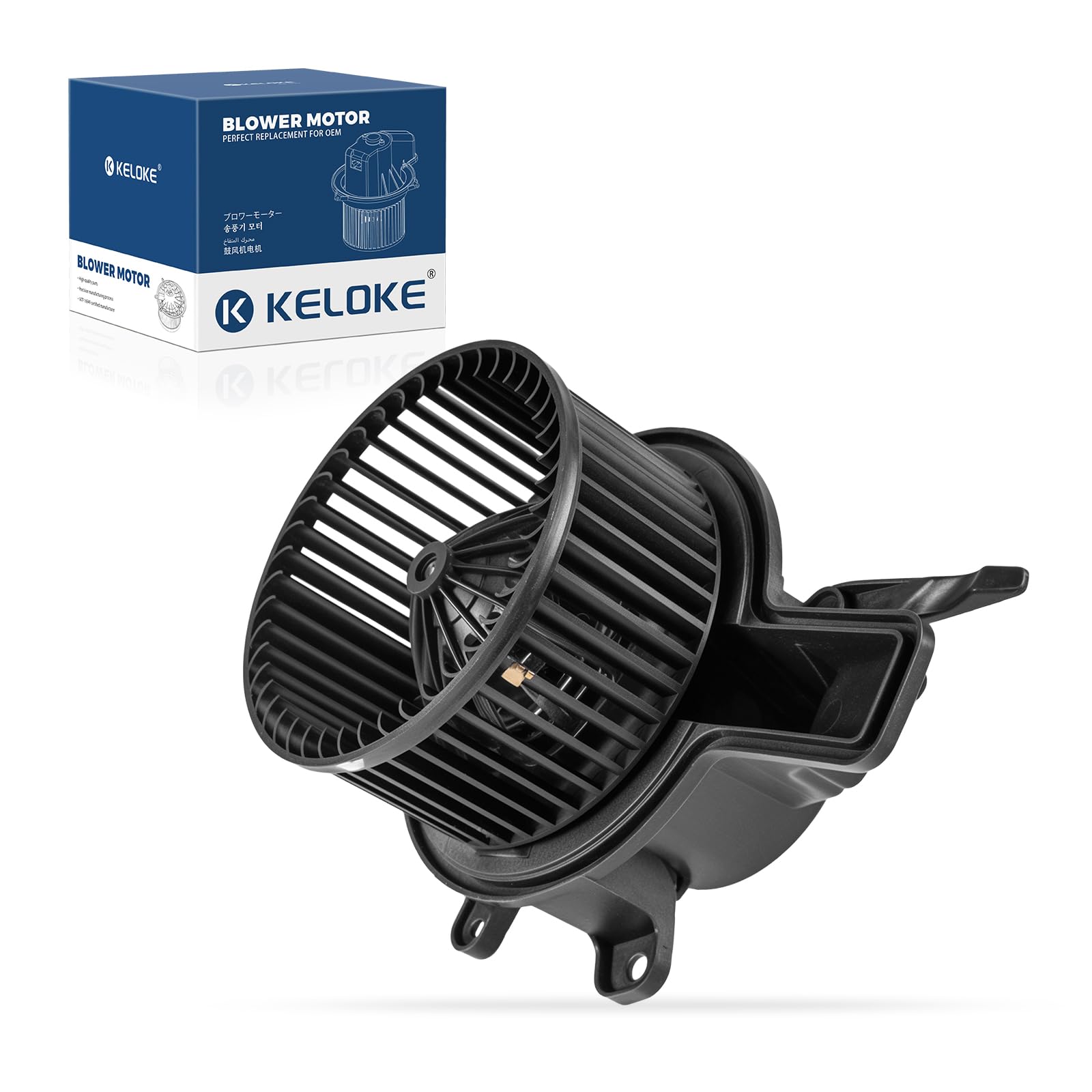 KELOKE Rear AC Heater Blower Motor for Chevy Cadillac Buick &amp; GMC Models