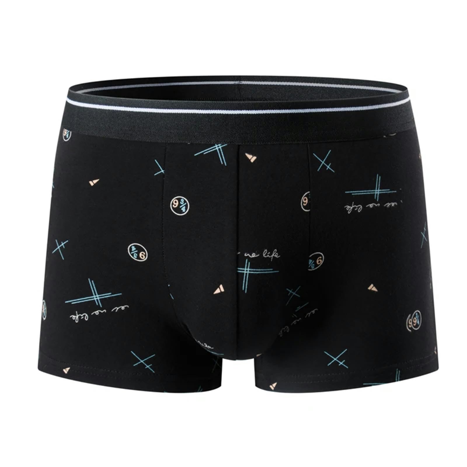 MdybF Ropa Interior Masculina 4Pcs Hombre Bragas Hombres Pantantiles De Algodón Boxeadores Antibacterianos Boxeadores Transpirables Grandes