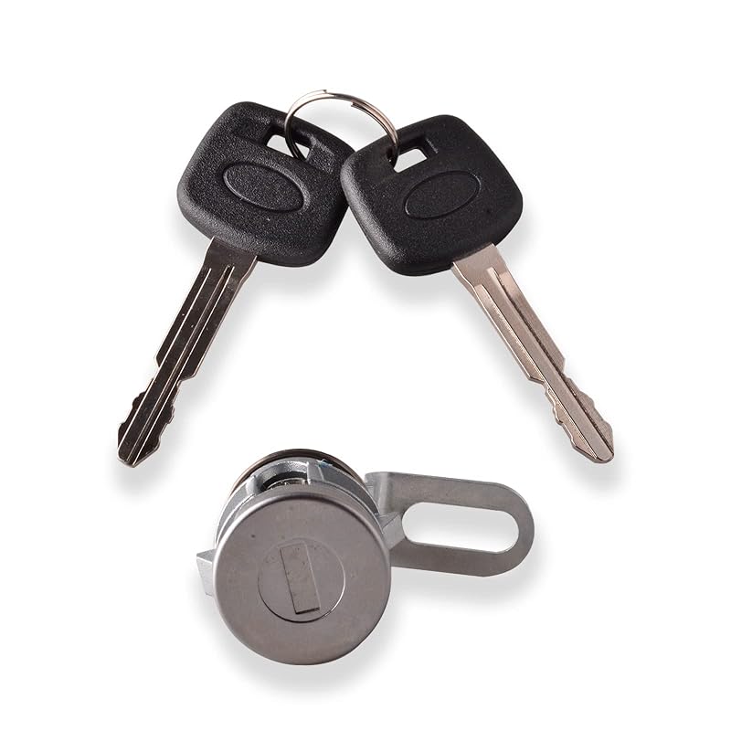 Cilindro de fechadura da tampa traseira com chaves unikpas para Toyota Tundra e Tacoma – Kit com 2 chaves