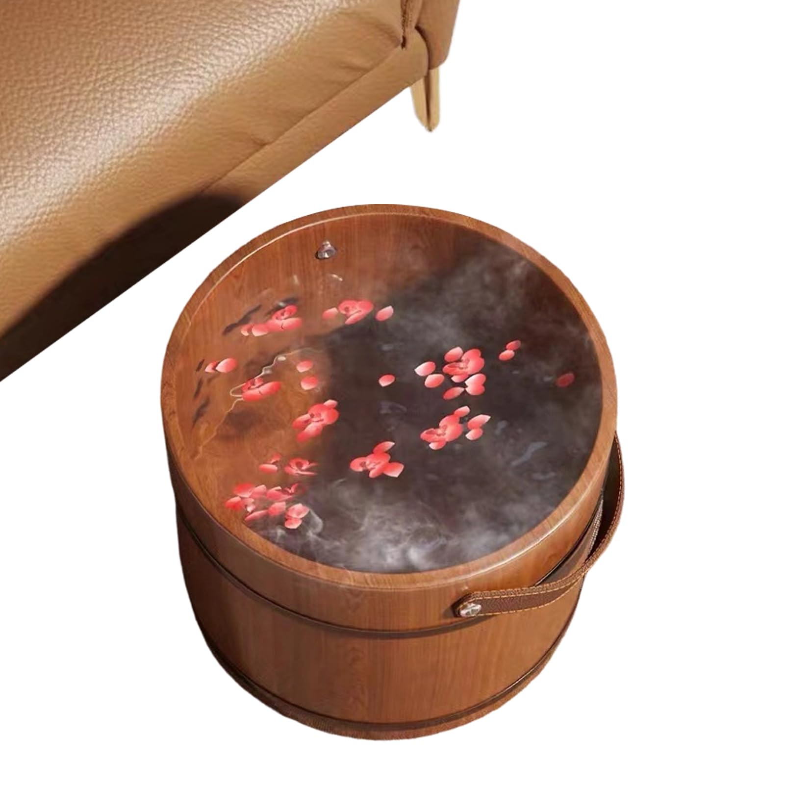 Vasca Pediluvio Maniglia Ergonomica Multifunzionale | Bacinella Per Ammollo Piedi Per Ragazzi Genitori Nonni Uomini Donne Anziani Casa Spa Sauna